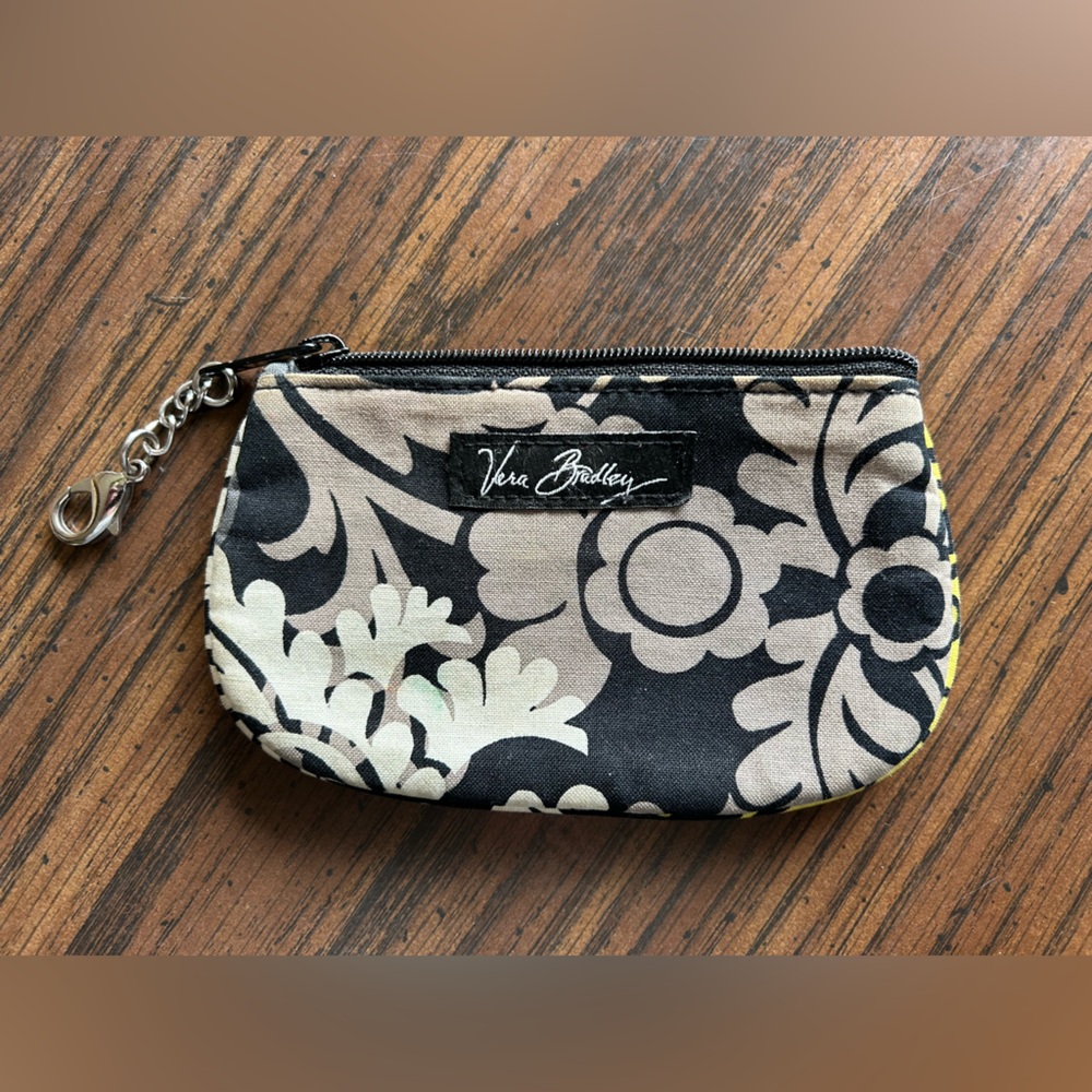 Vera Bradley “Baroque” ID coin purse wallet